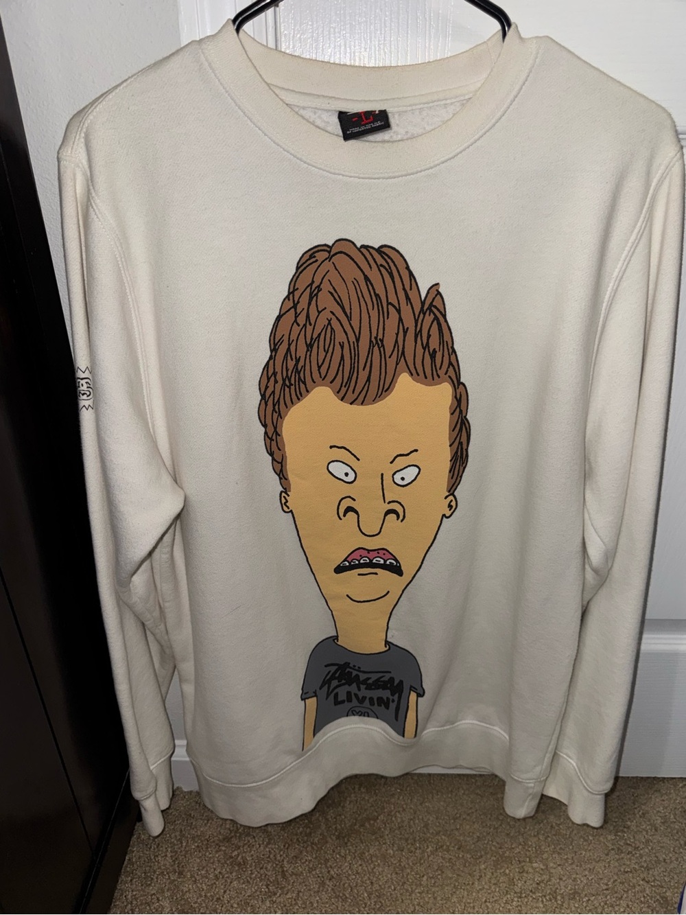 Stussy Beavis & Butthead Crewneck 2011